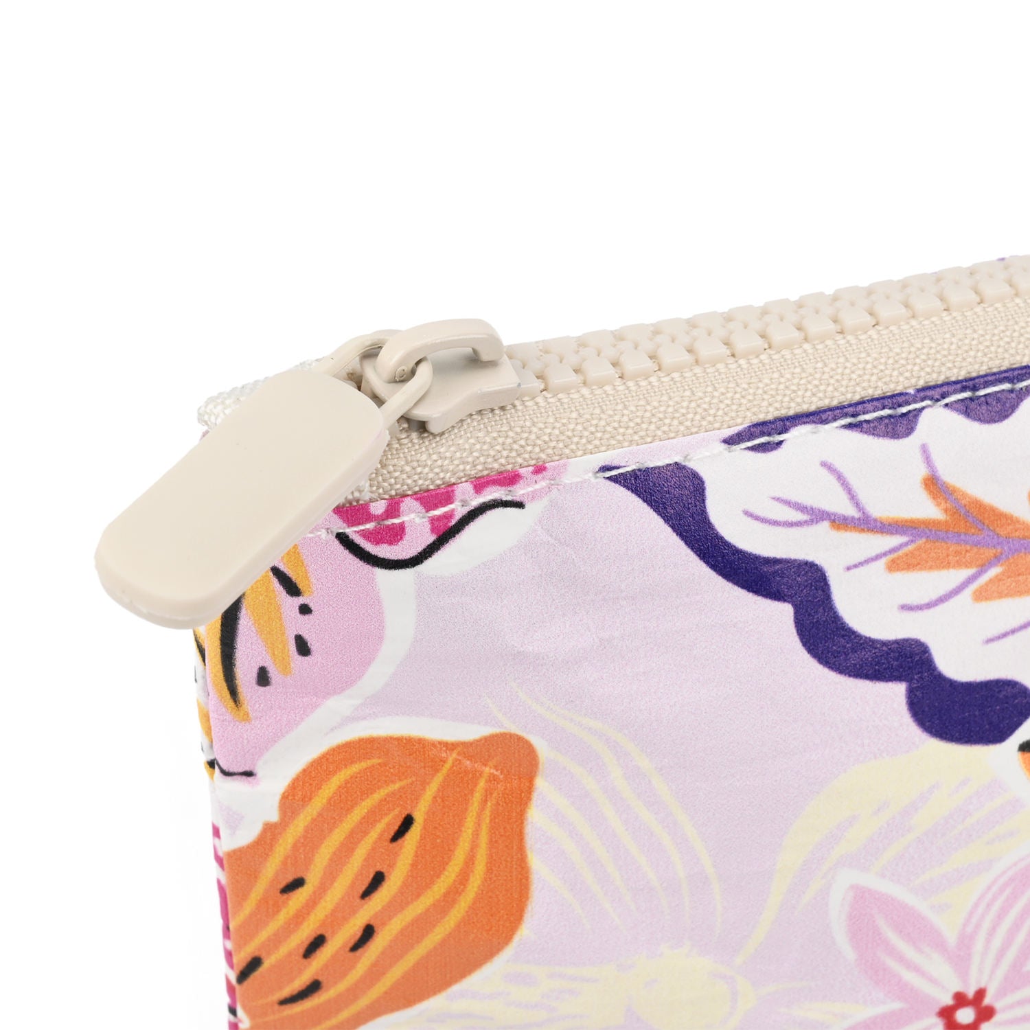 Custom Floral Tyvek Paper Pouch Waterproof Cosmetic Bag Portable Travel Overnight Toiletry Makeup Pouch for Women