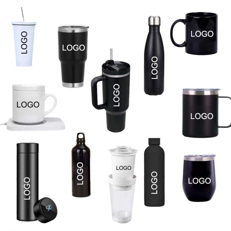 Yy771 Custom Souvenir With Logo Promotional Bottle Shirt Shopping Bag Pen Cap for Graduation Business Gift Set