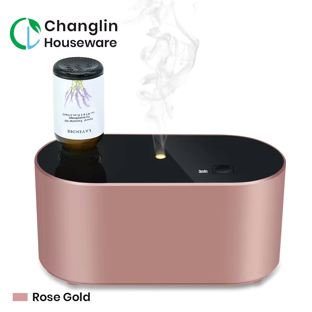 Wholesale OEM Home Smart Electric Rechargeable Air Scent Machine Custom Portable Small Waterless Essential Oil Aroma Diffuser