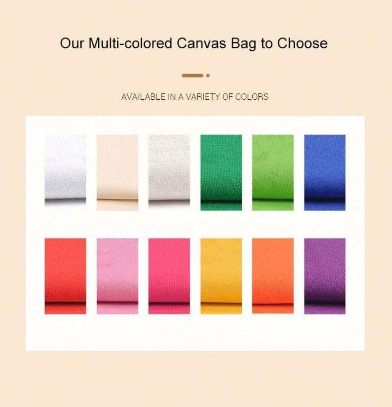 Custom Logo Size Printed Hot Sale Eco Friendly Reusable Designer Cloth Canvas Cotton Shopping Tote Bag Cotton Beach Tote Bag