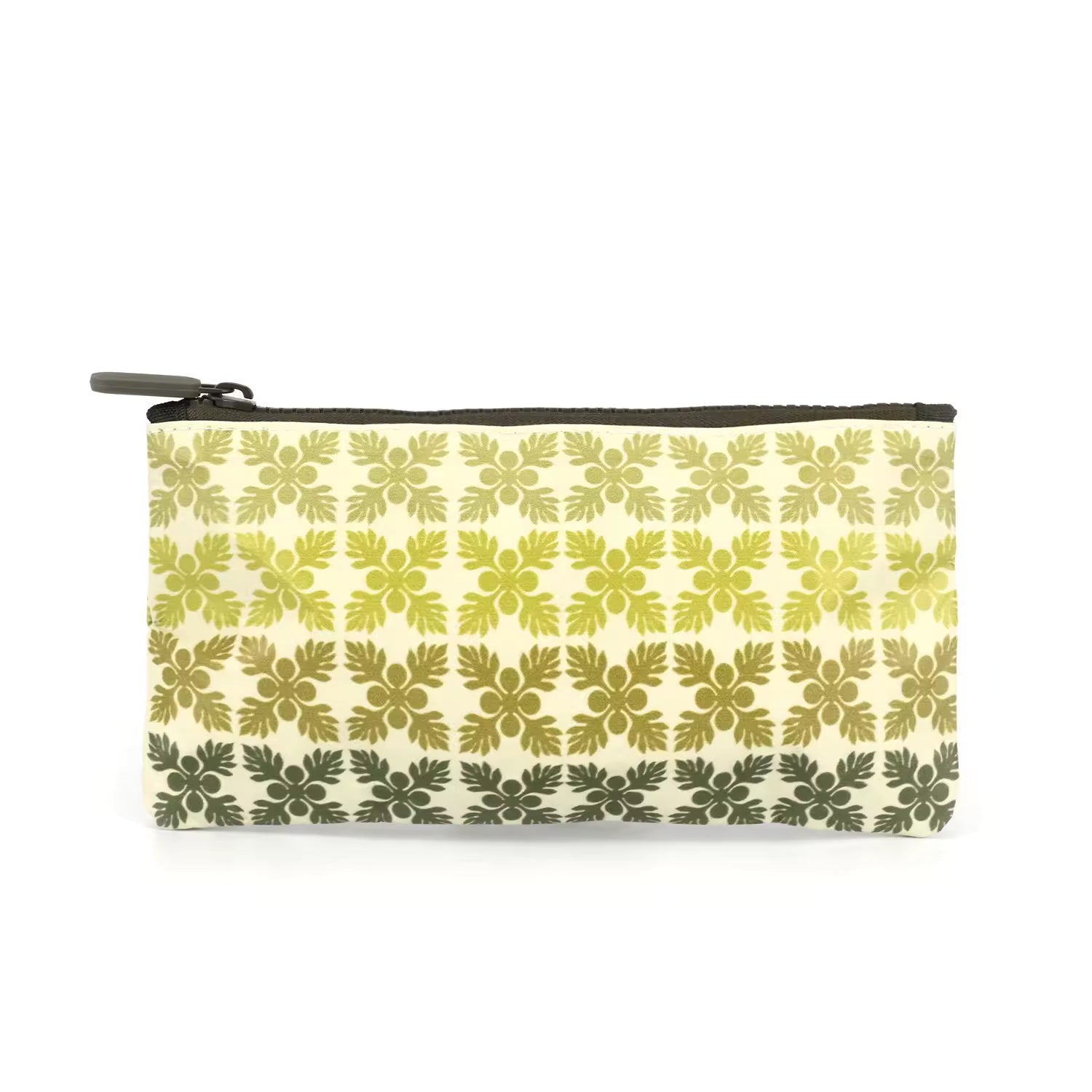 Custom Travel Small Zipper Tyvek Paper Makeup Brush Cosmetics Pouch Fashion Style Waterproof Logo Letter Pattern Pencil Bag