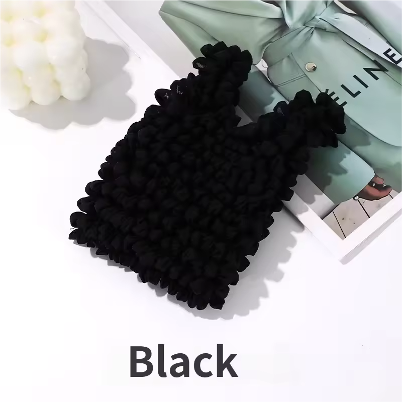 Cross-border New Product Japanese-style Design Pleated Shopping Bubble Bag, Durian Shrink Bag Hedgehog Bubble Pleated Gift Bag
