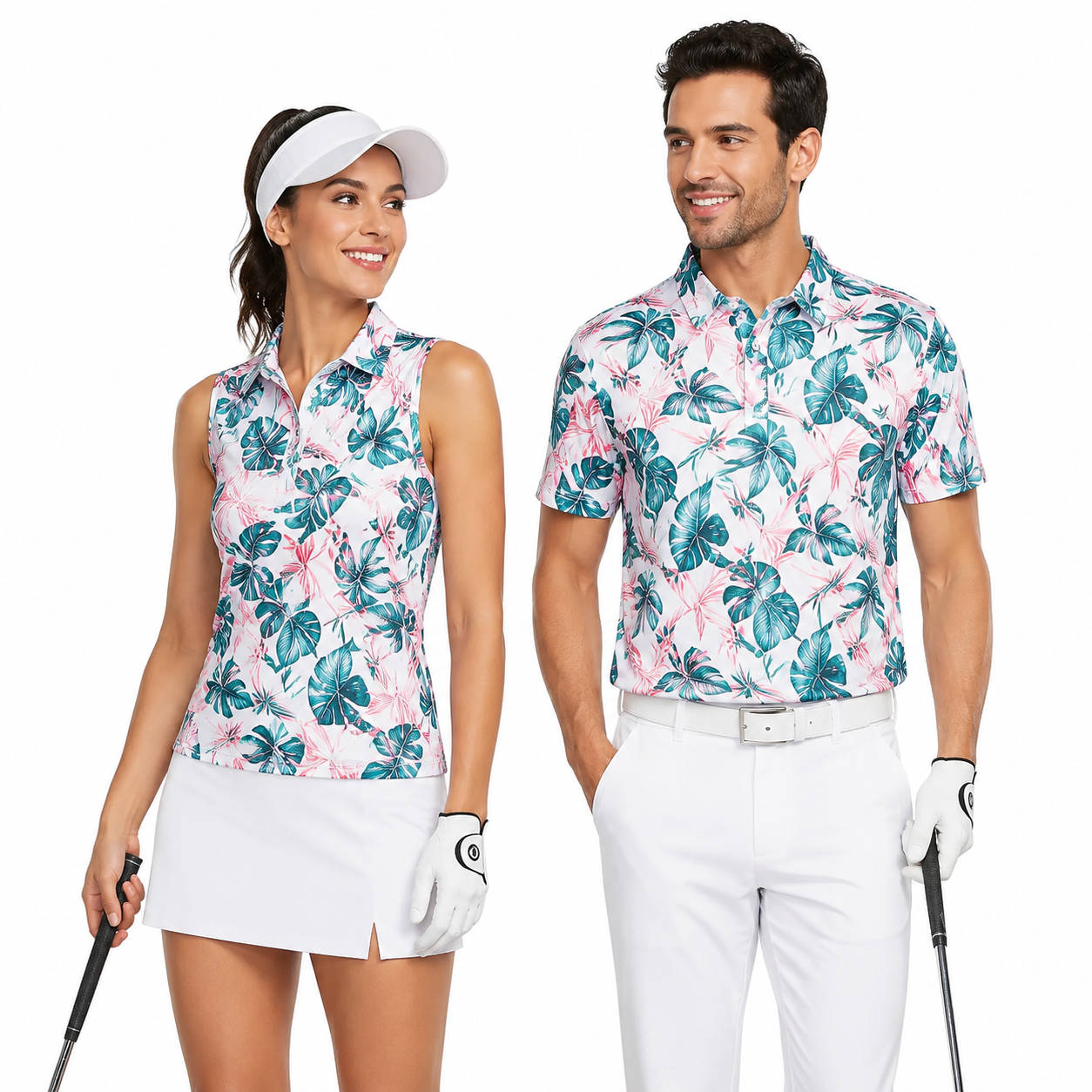 High Quality Custom Logo Performance Men Women Golf Polo Shirt Breathable Quick Dry Athletic Sportswear Unisex Golf Wear