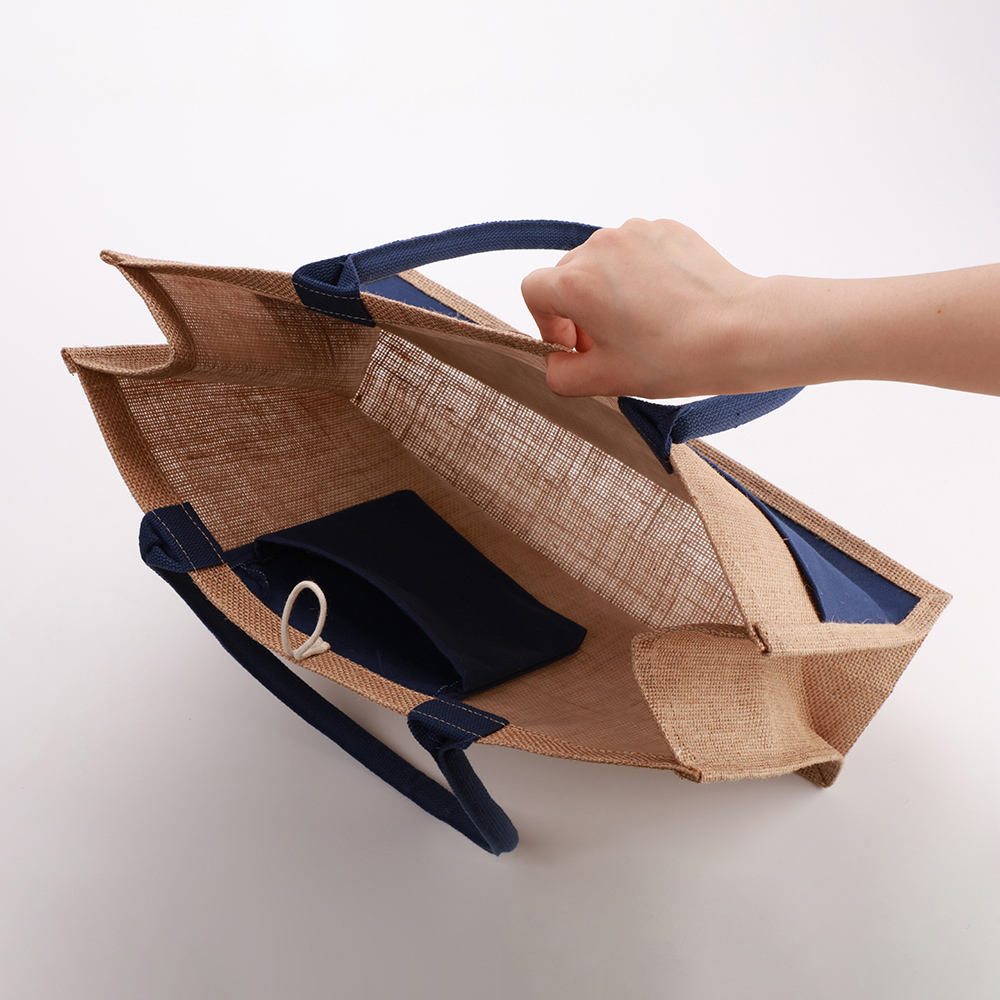 Customized Logo Fashion Design Printed Jute Bag Natural Linen Tote Shopping Bags for Wedding Party Favor and Travel