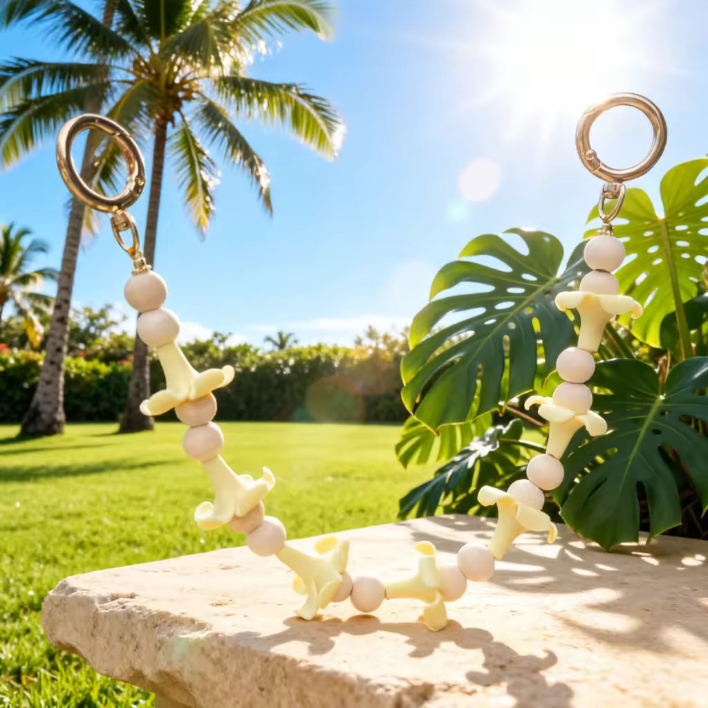 YIREPIN Handmade Polymer Clay Flower Wooden Bead Bag Chain Hawaiian Boho Beaded Handbag Charm Summer Holiday Women Accessory