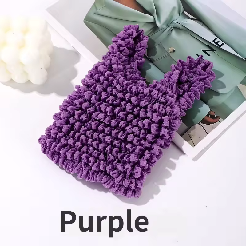 Cross-border New Product Japanese-style Design Pleated Shopping Bubble Bag, Durian Shrink Bag Hedgehog Bubble Pleated Gift Bag