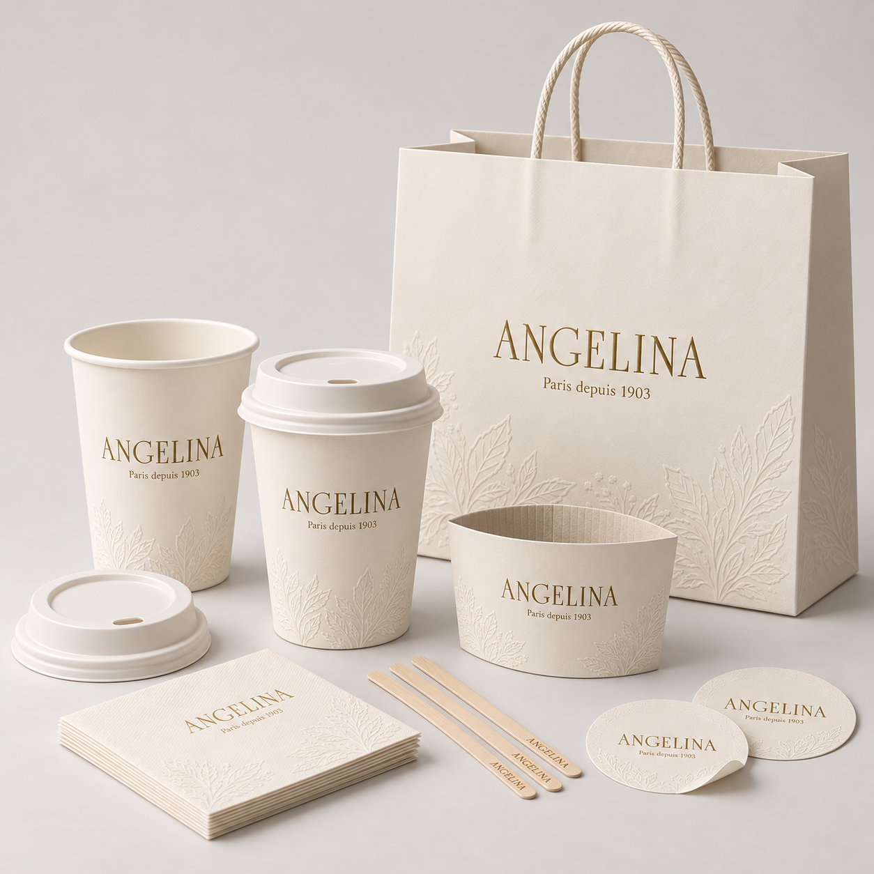 Disposable 12oz Custom Printed Logo Double Wall Paper Coffee Cups Disposable Biodegradable with Lid for Cafe