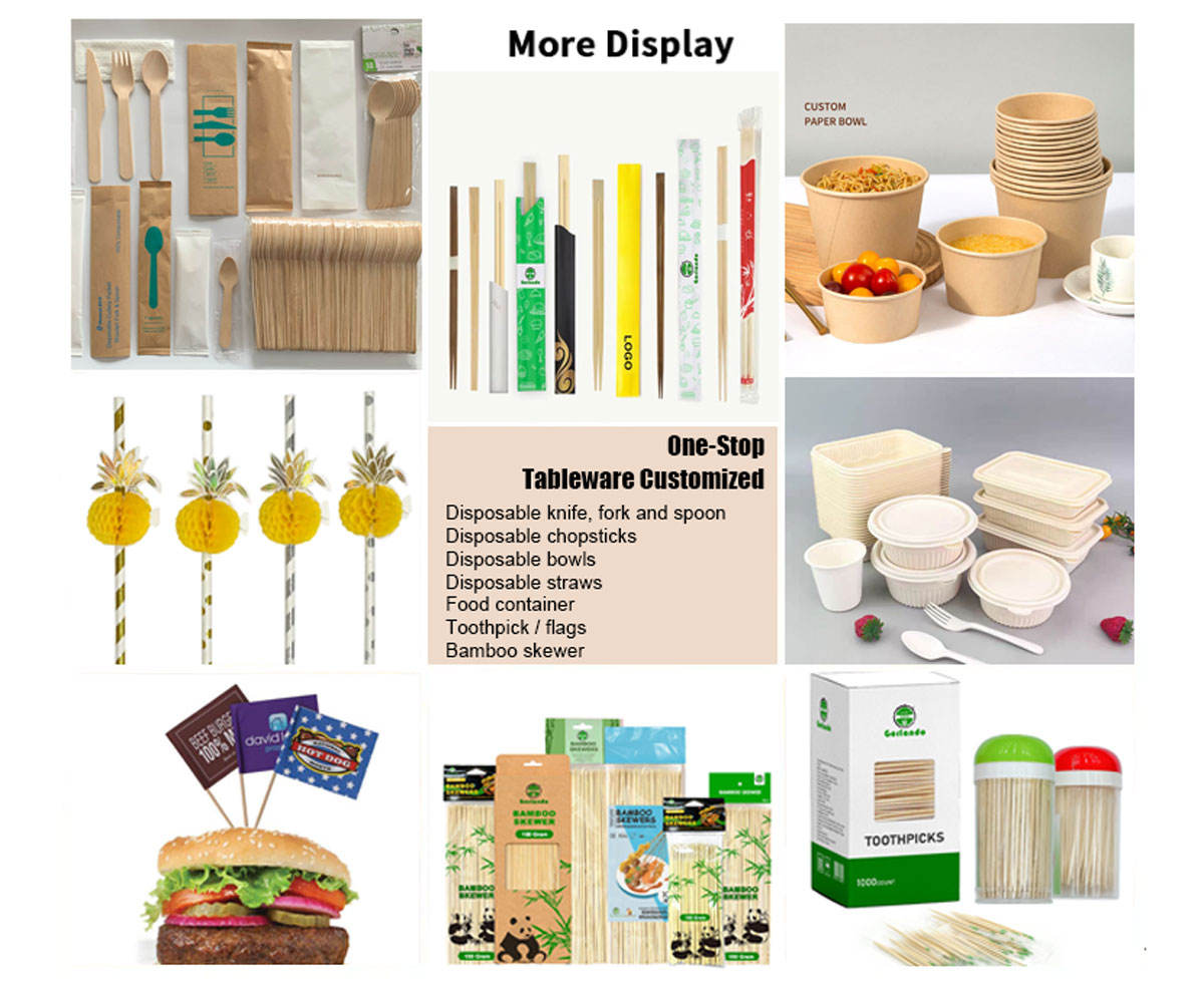 Japanese Custom Logo Printed Ramen Sushi Tensoge Twin Chopstick Chinese Disposable Chopsticks With Paper Package Sleeve