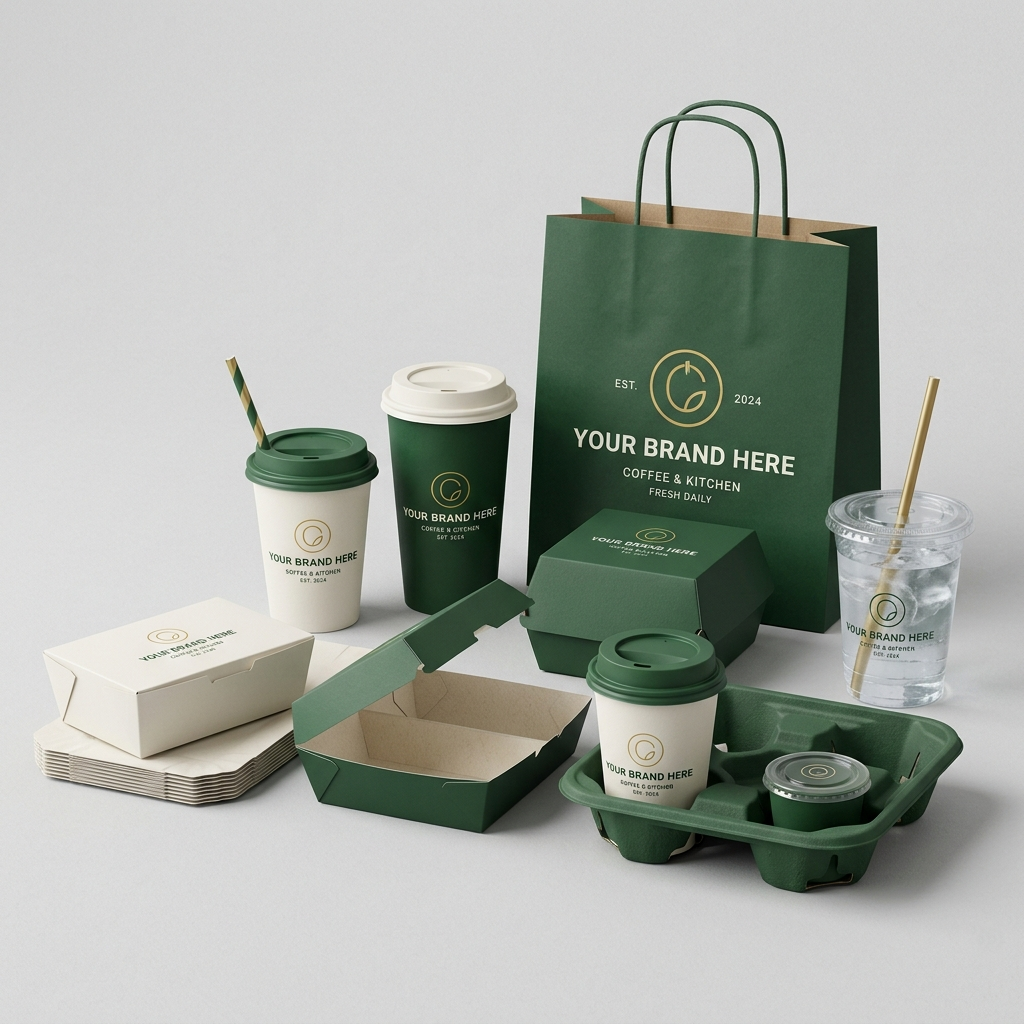 Disposable 12oz Custom Printed Logo Double Wall Paper Coffee Cups Disposable Biodegradable with Lid for Cafe