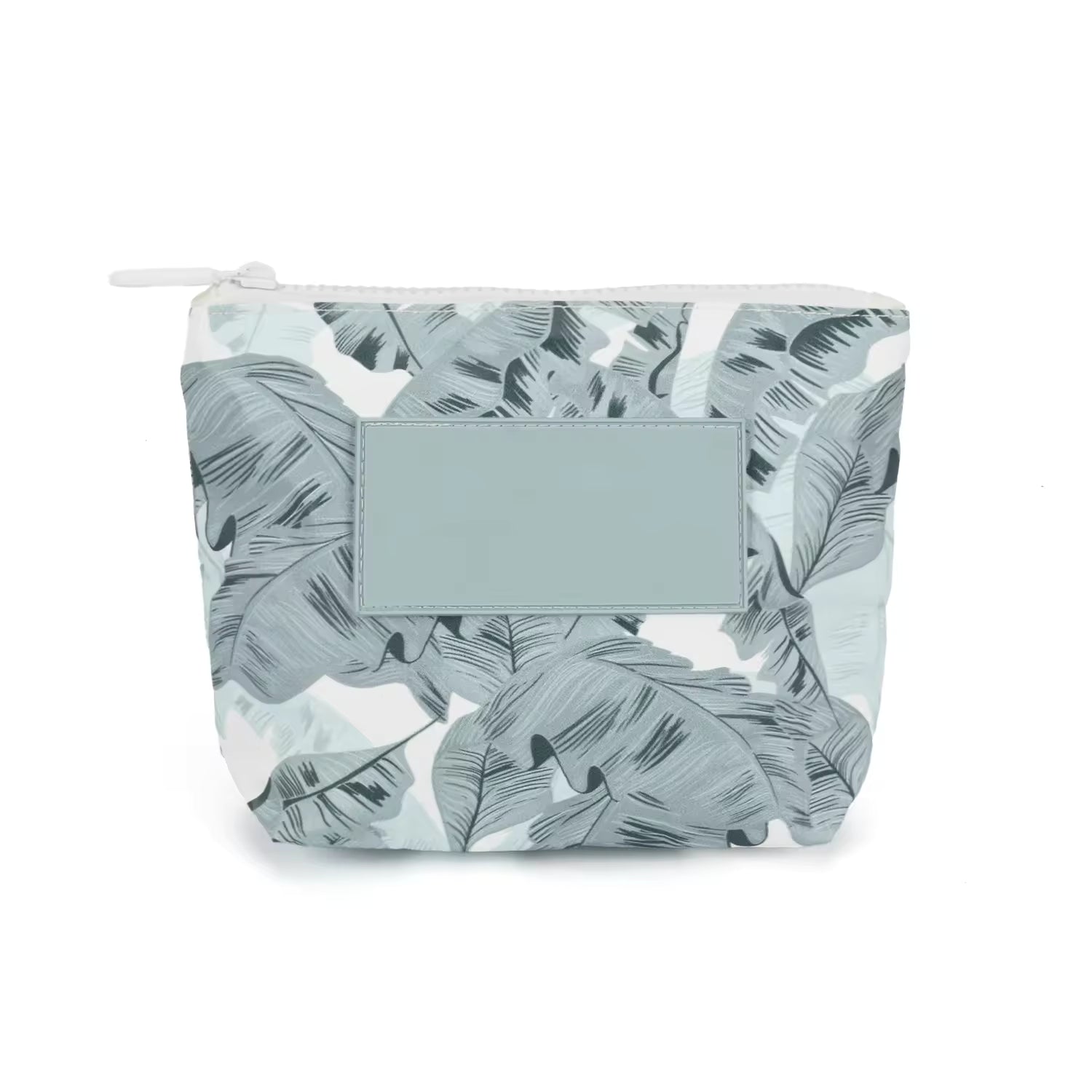 Custom Floral Tyvek Paper Pouch Waterproof Cosmetic Bag Portable Travel Overnight Toiletry Makeup Pouch for Women