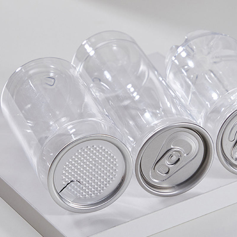 Custom Size Eco-friendly Disposable 250ml 500ml 700ml PET Plastic Bulk Cups with Can Lids for Coffee Beverage