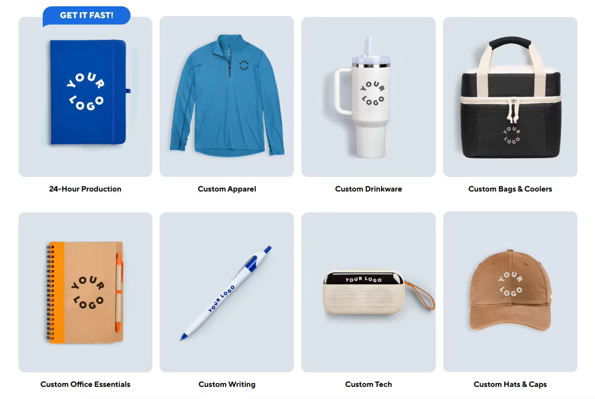 Yy771 Custom Souvenir With Logo Promotional Bottle Shirt Shopping Bag Pen Cap for Graduation Business Gift Set