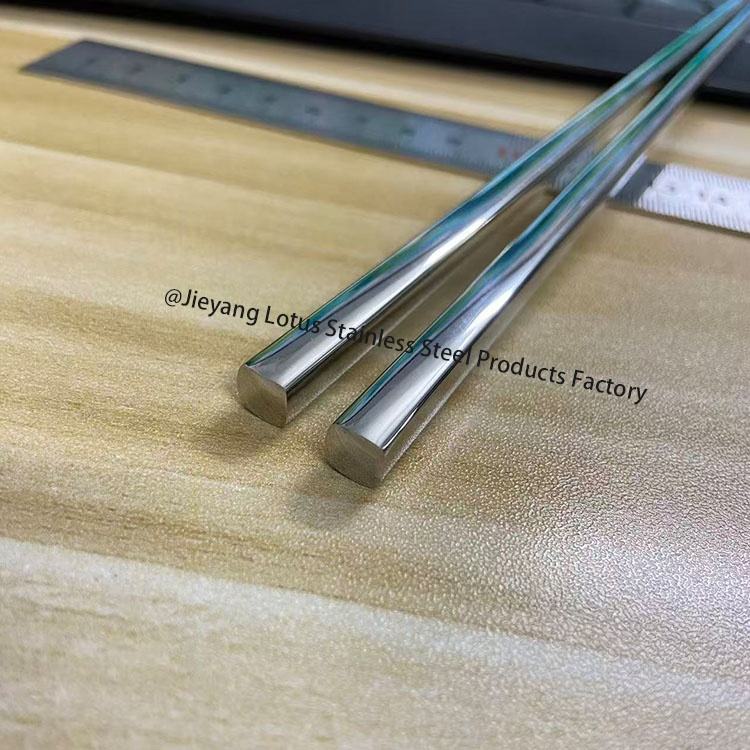 Custom logo Gold Chopstick 18/8 Stainless Steel Wedding Favor Personalized Chopsticks with logo for Kids