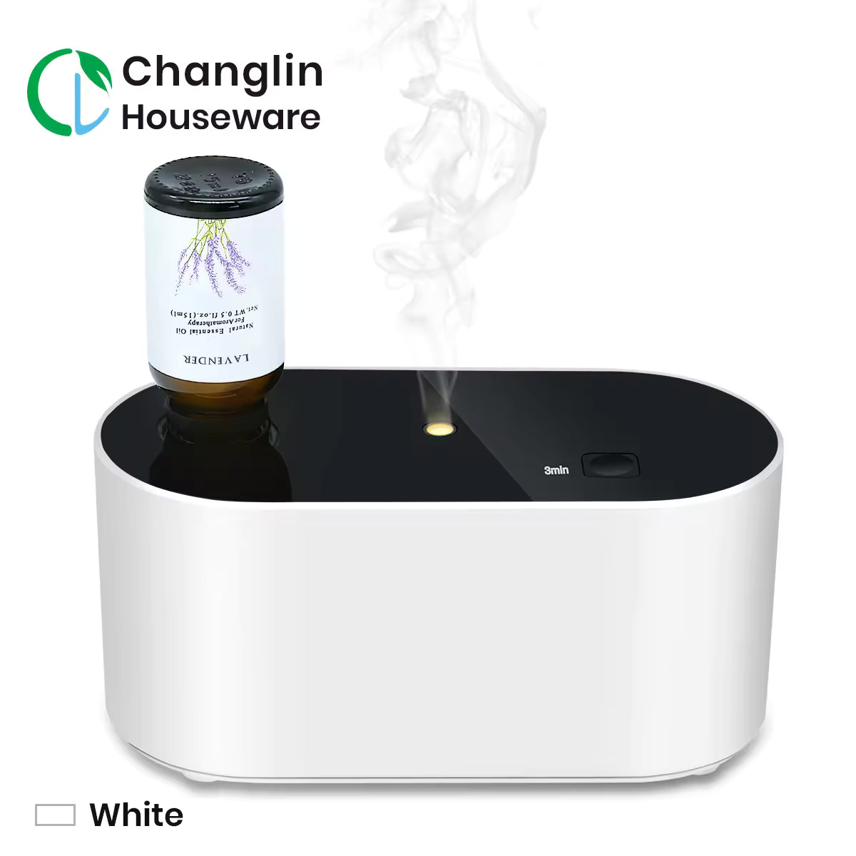 Wholesale OEM Home Smart Electric Rechargeable Air Scent Machine Custom Portable Small Waterless Essential Oil Aroma Diffuser