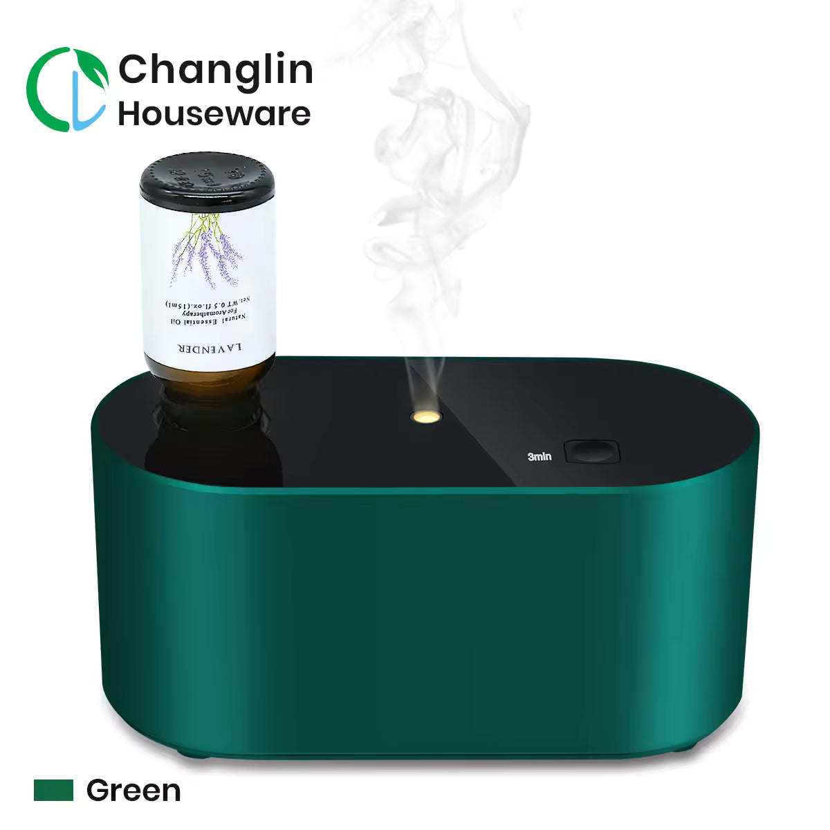 Wholesale OEM Home Smart Electric Rechargeable Air Scent Machine Custom Portable Small Waterless Essential Oil Aroma Diffuser