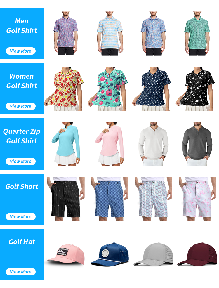 Popular 220GSM Embroidered Logo Men's Golf Polo Shirts Short Sleeve Ventilated Custom Golf Wear Clothing Apparel Manufacturer