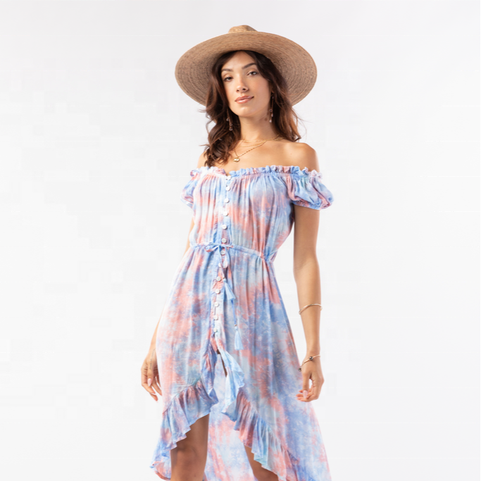 New Arrival Knitted Beach Cover up Dress Tunic Long Dress Bikini Cover up Dress for Women